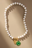 Hart Pearl Charm Necklace