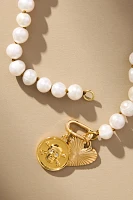 Hart Pearl Charm Necklace