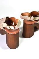 Cordani Wendy Wood-Bottom Heels