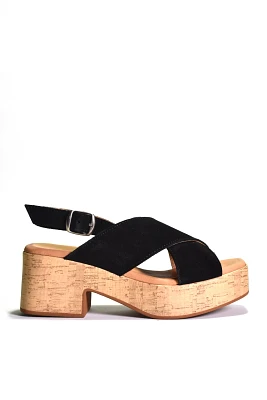 Cordani Malin Cork-Bottom Heels