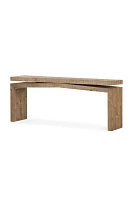 Matthes 79" Reclaimed Pine Wood Console Table