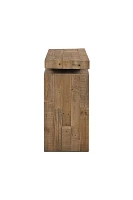 Matthes 79" Reclaimed Pine Wood Console Table