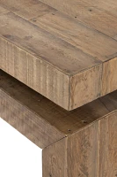 Matthes 79" Reclaimed Pine Wood Console Table
