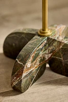 Gray Marble Side Table