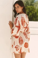 Celandine Resort Printed Mini Kaftan