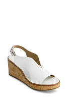Bernardo Kuarta Cork-Bottom Heels