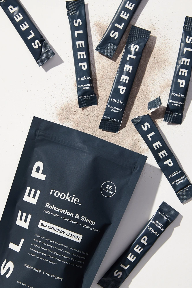 Rookie Wellness Sleep Supplement Sticks Pack Set