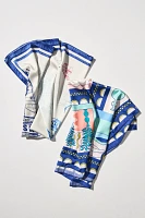 Nautical Hair Scarves, Set of 2