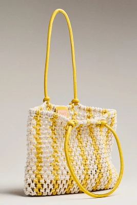 Clare V. Sandy Crochet Tote