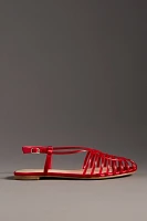 For Love & Lemons Penny Strappy Flats