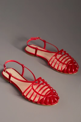 For Love & Lemons Penny Strappy Flats
