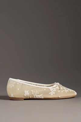 For Love & Lemons Mesh Ballet Flats