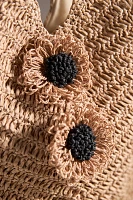 Dolce Vita Raffia Slouchy Bag