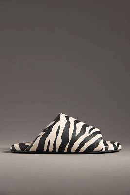 SIMONMILLER Zebra Bubble Slide Sandals