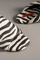 SIMONMILLER Zebra Bubble Slide Sandals
