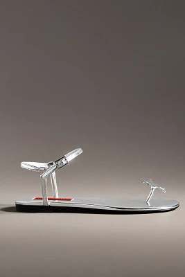 SIMONMILLER Starfish Chrome Sandals