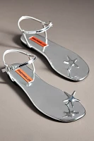 SIMONMILLER Starfish Chrome Sandals