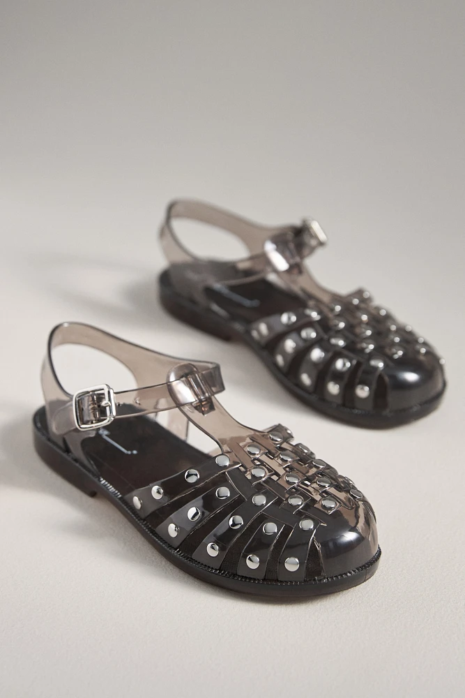 Intentionally Blank x Anthropologie Ellery Studded Jelly Sandals