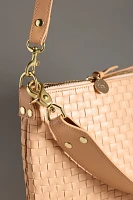 Clare V. Moyen Messenger Woven Crescent Shoulder Bag