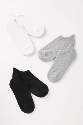 Athletic Solid Socks, Set of 3