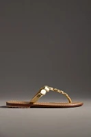 Mystique Mother-of-Pearl Thong Sandals