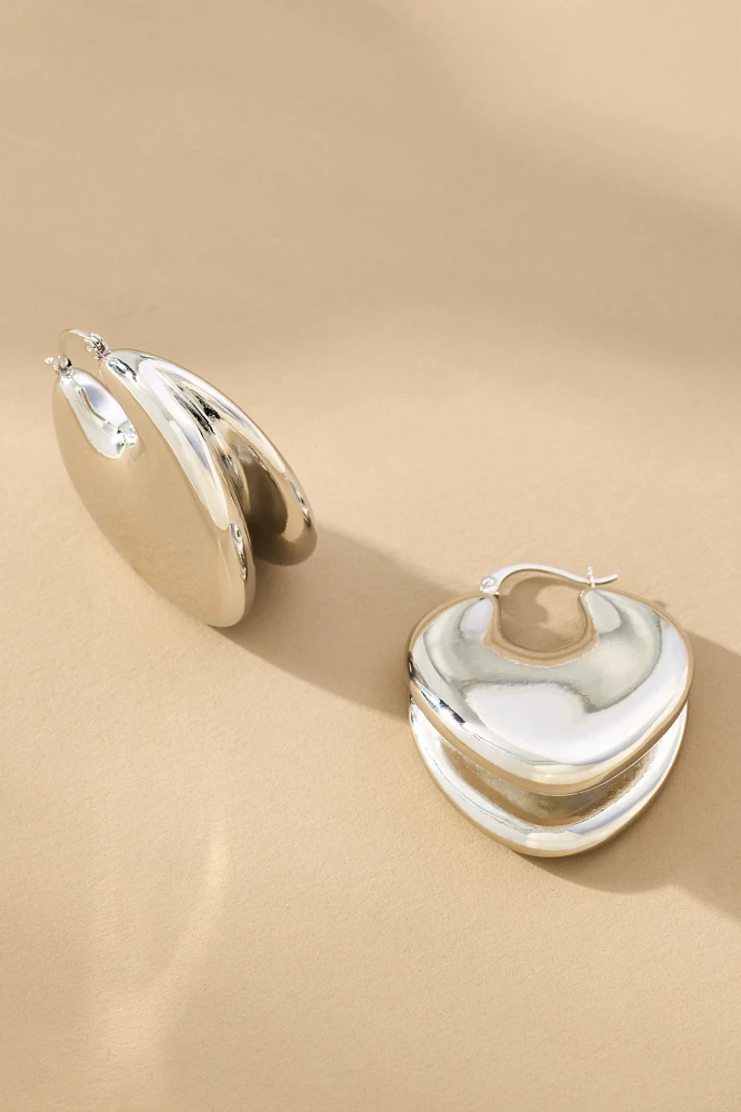Mod Clacker Huggie Earrings