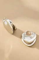 Mod Clacker Huggie Earrings