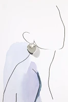 Mod Clacker Huggie Earrings