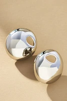 Mod Full Round Post Earrings