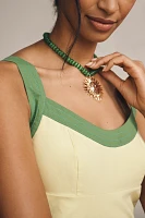 Beaded Pendant Necklace