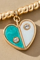 Heart Charm Collar Necklace