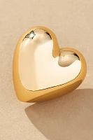 Heart Huggie Earrings