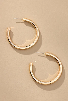 Large Classic Hoop Earrings