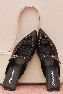 Jeffrey Campbell Jaskier Corset-Detail Flats