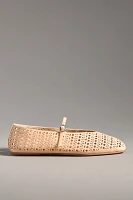 Jeffrey Campbell Khloe Eyelet Mary Jane Flats