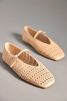 Jeffrey Campbell Khloe Eyelet Mary Jane Flats