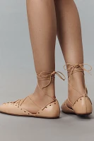 Jeffrey Campbell Corset Lace-Up Flats
