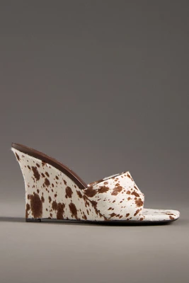 Jeffrey Campbell Capital Wedge Mule Heels