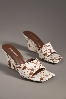 Jeffrey Campbell Capital Wedge Mule Heels