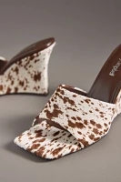 Jeffrey Campbell Capital Wedge Mule Heels