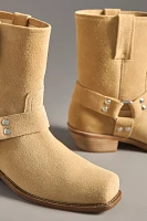 Jeffrey Campbell Waylon-Lo Square-Toe Western Ankle Boots