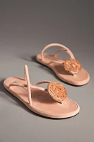 Jeffrey Campbell Alette Suede Strappy Thong Sandals
