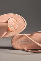 Jeffrey Campbell Alette Suede Strappy Thong Sandals