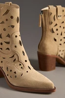 Dolce Vita Zenobi Cutout Western Ankle Boots
