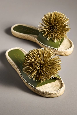 Palomitas by Paloma Barcelo Agnes Pom Slide Sandals