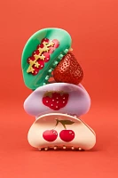 Fruit Stand Hair Claw Clips, Set of 3