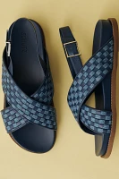 Schutz Ruby Sporty Crisscross Slingback Sandals