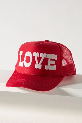 Ascot + Hart Love Western Trucker Hat