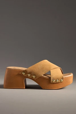 Matisse Venice Suede Open-Toe Platform Sandals