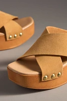 Matisse Venice Suede Open-Toe Platform Sandals